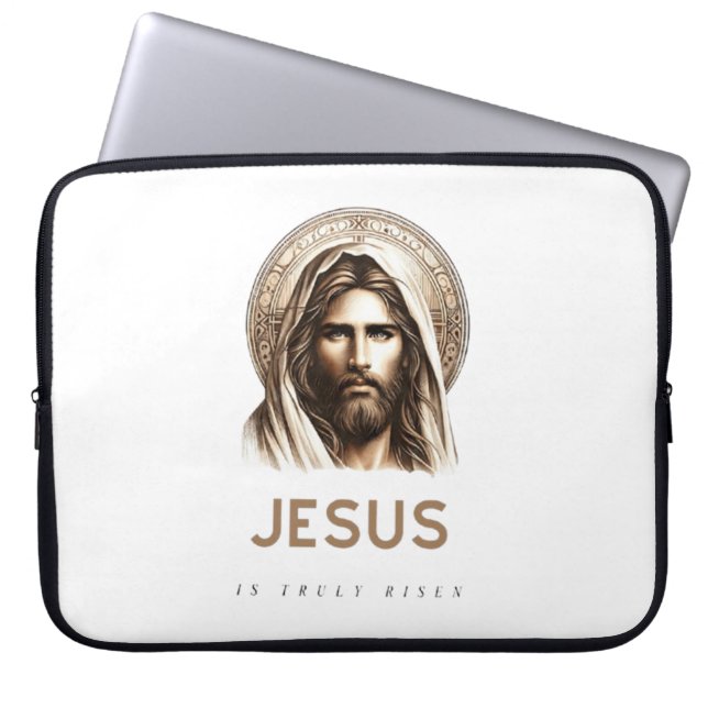 Capa Para Notebook Jesus ressuscitou verdadeiramente! (Frente)