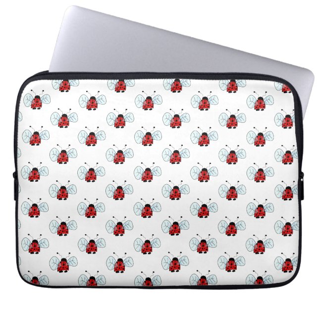 Capa Para Notebook Joaninha (Frente)