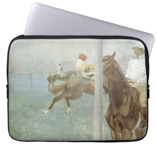 Capa Para Notebook Jockeys Antes da Corrida por Edgar Degas