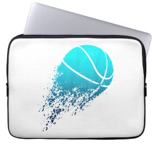 Capa Para Notebook Jogador de basquetebol bola Ventilador de bola