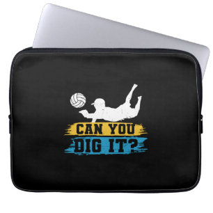 Capa Para Notebook Jogador de Voleibol   Você Pode Fazê-Lo
