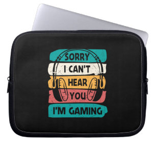 Capa Para Notebook Jogador Desculpe Estou Jogando