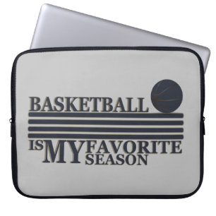 Capa Para Notebook jogar basquete é minha estação favorita