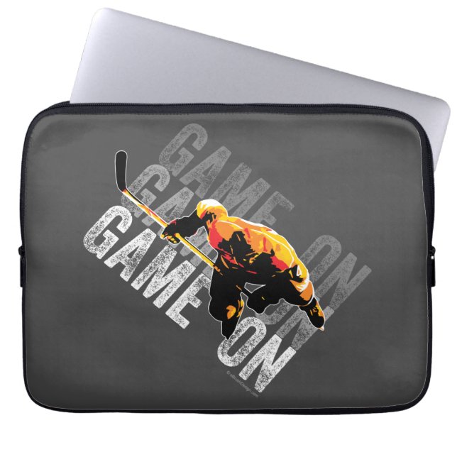 Capa Para Notebook Jogo em (hóquei) (Frente)