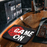 Capa Para Notebook Jogo em | Jogador Diversão Black & Red 20 Sided Di<br><div class="desc">Saco de laptop do tema D20,  presente perfeito para alguém que ama mágica no encontro,  DND (masmorras e dragões) e muitos outros jogos de mesa RPG.</div>