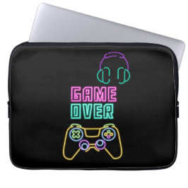 Capa Para Notebook Jogo legal Neon.