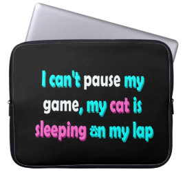 Capa Para Notebook Jogos Divertidos de Gato