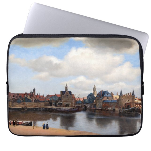 Capa Para Notebook Johannes Vermeer - Visão de Delft (Frente)