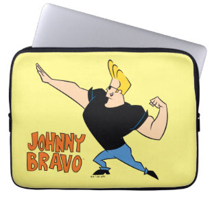Capa Para Notebook Johnny Bravo Flexing