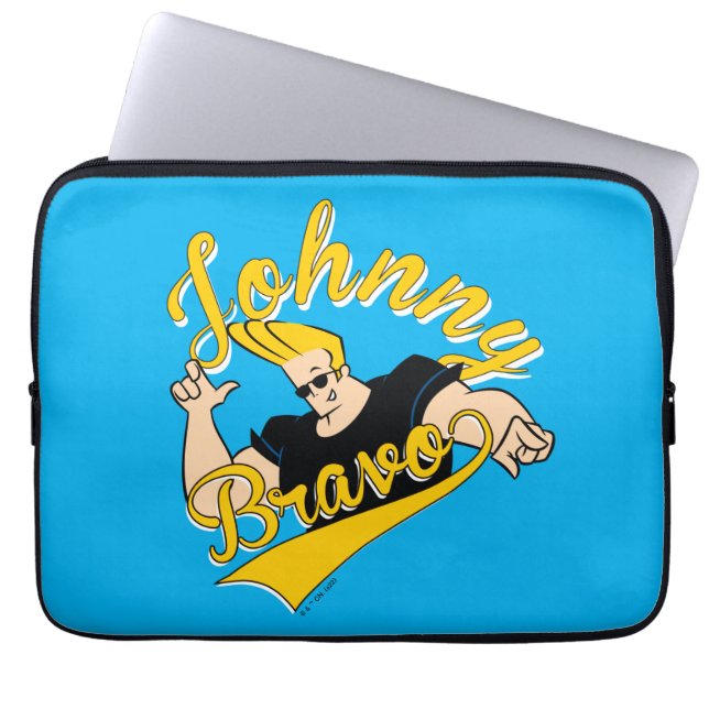 Capa Para Notebook Johnny Bravo - Gráfico Athletic (Frente)