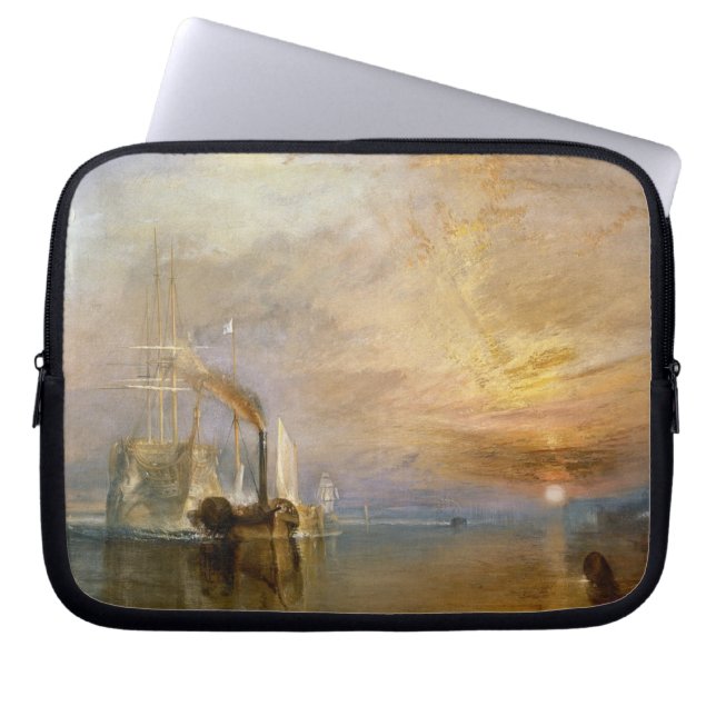 Capa Para Notebook Joseph Mallord William Turner | o Temer de combate (Frente)