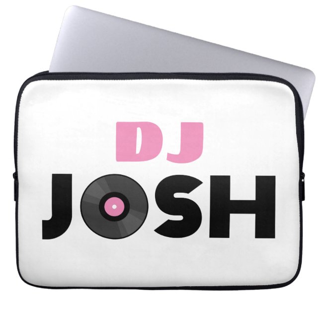 Capa Para Notebook Josh DJ Bolsa de laptop (Frente)