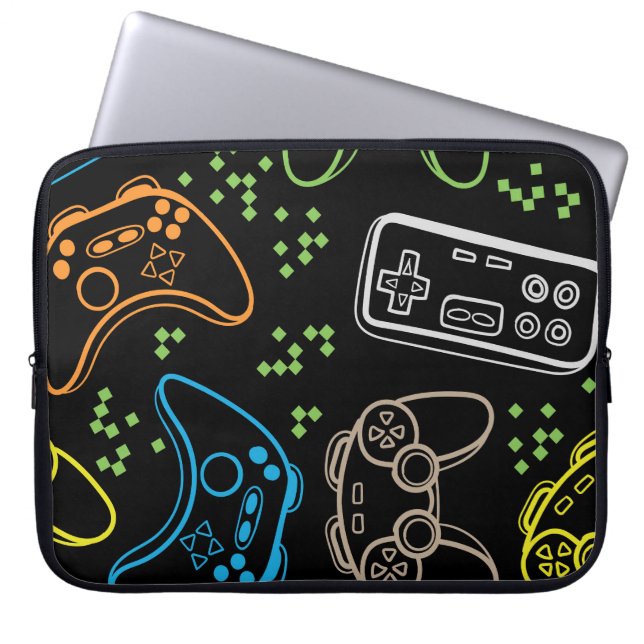 Capa Para Notebook Joysticks brilhantes: legal padrão. (Frente)