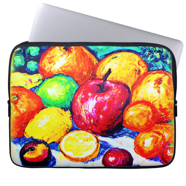 Capa Para Notebook Juicy Delights Frutas. Comprar Agora (Frente)