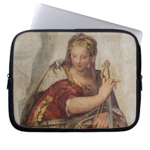 Capa Para Notebook Justiça, das paredes do sacristy (fresco)