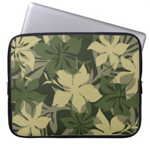 Capa Para Notebook Kaanapali Collage Havaiano Neoprene Wetcase