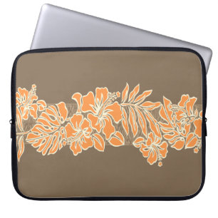 Capa Para Notebook Kalaheo Havaiano Hibiscus Tapa Laptop Bag