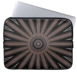 Capa Para Notebook Kaleidoscope Roda Padrão Eletrônicos 13"