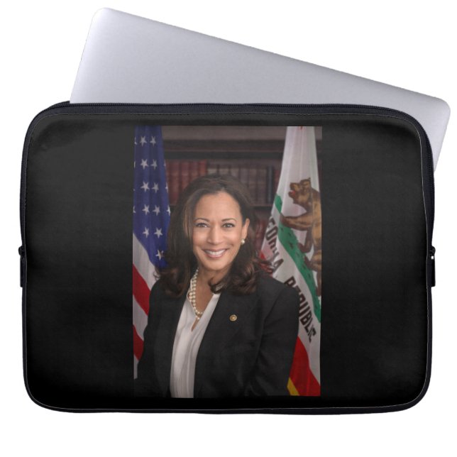 Capa Para Notebook Kamala Harris Vice-Presidente dos EUA, Biden 2024 (Frente)