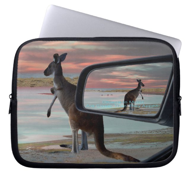 Capa Para Notebook Kangaroo Sea Breezes Arte De Ilusão (Frente)