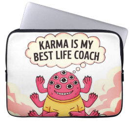 Capa Para Notebook Karma é minha melhor treinadora de vida