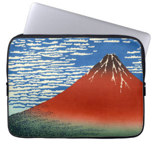 Capa Para Notebook Katsushika Hokusai - Vento fino, Bom dia