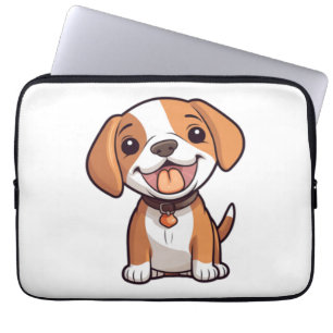 Capa Para Notebook Kawaii Beagle Puppy