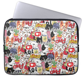 Capa Para Notebook kawaii funny pet design - cute animal lover