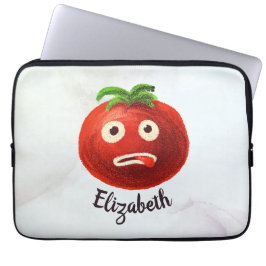 Capa Para Notebook Kawaii Tomato Cute Engraçado Cartoon Vegetable Nam