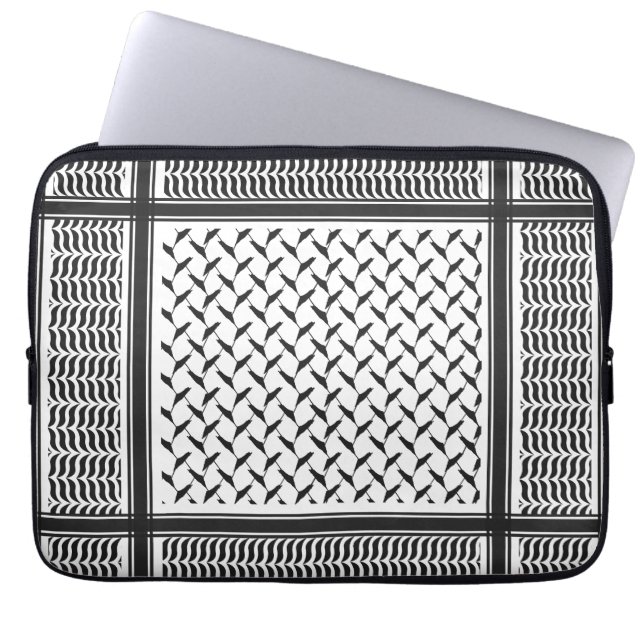 Capa Para Notebook keffiyeh palestino (Frente)