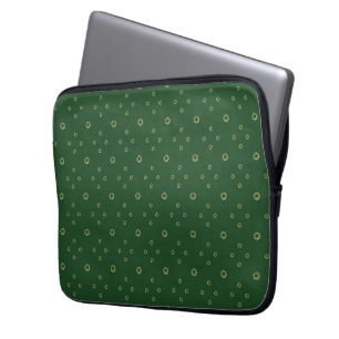 Capa Para Notebook Kelly Verde Zínia Dourada Sol
