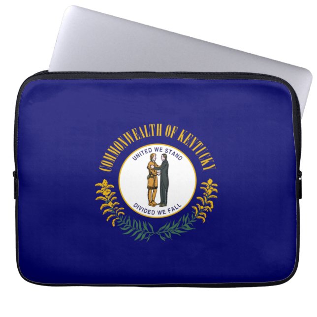 Capa Para Notebook Kentucky: Bandeira do Estado dos EUA da Comunidade (Frente)