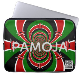 Capa Para Notebook Kenya Heritage: Pamoja Togethernes Electronics Bag