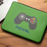 Capa Para Notebook Kids personalizados de controladores de vídeo retr<br><div class="desc">Design personalizado para gamers,  Kids de controladores de vídeo retrorados divertidos.</div>