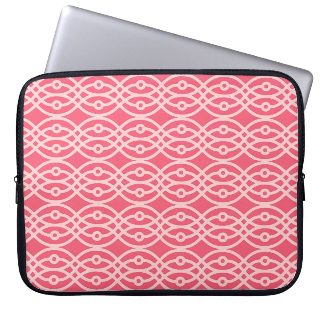 Capa Para Notebook Kimono impressão, cor-de-rosa (Frente)