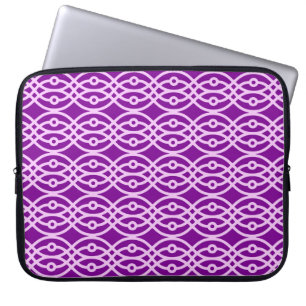 Capa Para Notebook Kimono impressão, roxo e lavanda