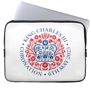 Capa Para Notebook King Charles III Coronation
