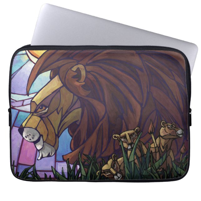 Capa Para Notebook King Lion e Cubs (Frente)