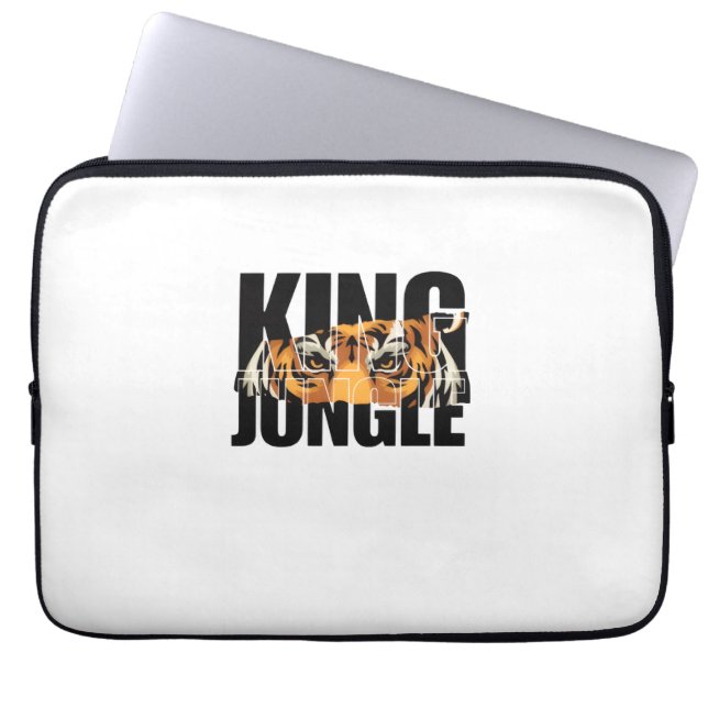 Capa Para Notebook King of the Jungle (Frente)