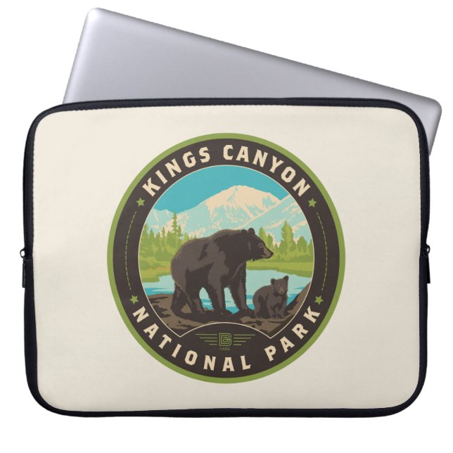 Capa Para Notebook Kings Canyon - Parques Nacionais (Frente)