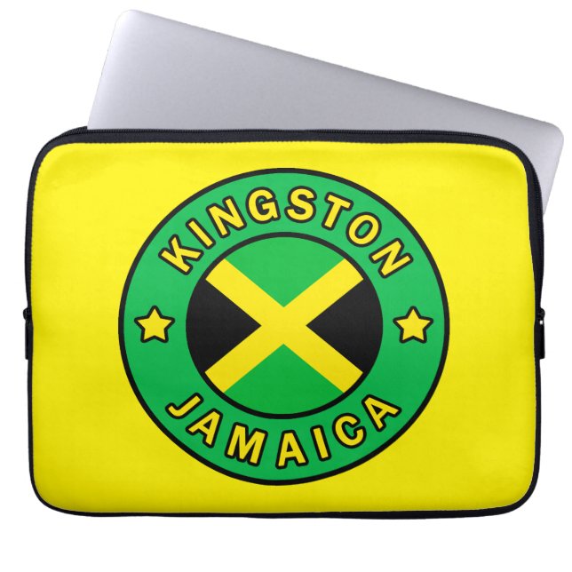 Capa Para Notebook Kingston Jamaica (Frente)