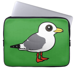 Capa Para Notebook Kittiwake de patas encarnadas de Birdorable