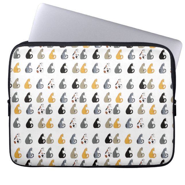 Capa Para Notebook Kitty Cats laptop cover (Frente)