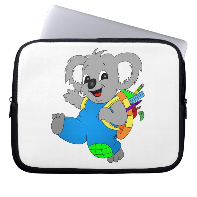 Capa Para Notebook Koala Bear com mochila (Frente)