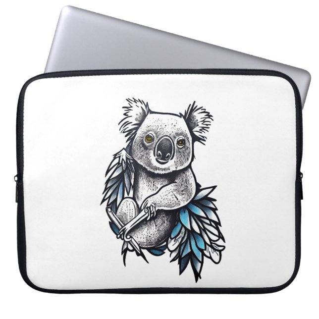 Capa Para Notebook Koala Bear Wild Animal Nature Ilustração Arte (Frente)