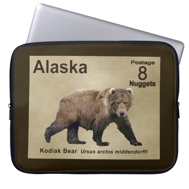 Capa Para Notebook Kodiak Bear (Frente)