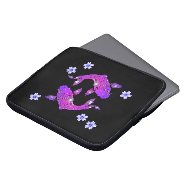 Capa Para Notebook Koi carp (Frente Topo)