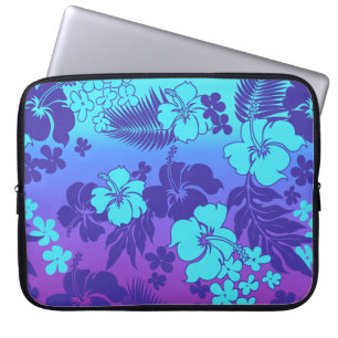 Capa Para Notebook Kona Blend Hawaiian Hibiscus Neoprene Wetcase