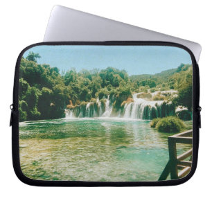Capa Para Notebook Krka Waterfall - Parque Nacional de Krka - Croácia
