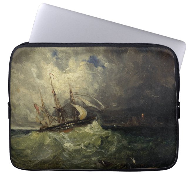 Capa Para Notebook La Tempête - Félix Ziem (Frente)